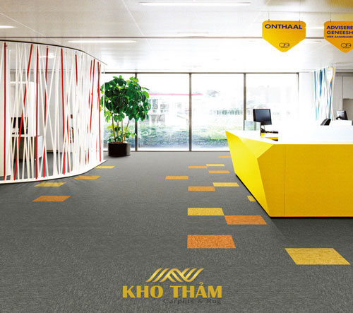 Thảm tấm ghép một màu dạng tấm 50cm x 50cm Thảm tấm ghép một màu dạng tấm 50cm x 50cm